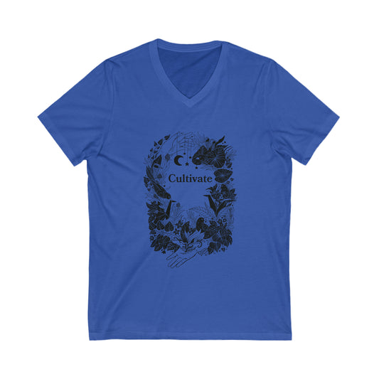 Cultivate Jersey Short Sleeve V-Neck Tee